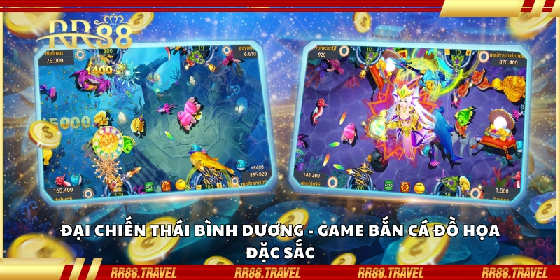 Đại Chiến Thái Bình Dương - Game bắn cá đồ họa đặc sắc Đại Chiến Thái Bình Dương - Game bắn cá đồ họa đặc sắc